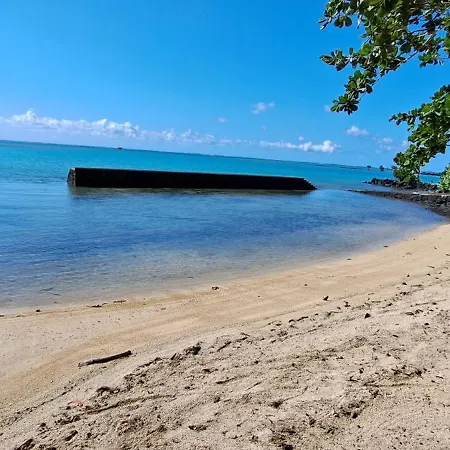 Serenity - Cheerful 2-Bedrooms Beachfront Villa. Trou d'Eau Douce Exterior photo